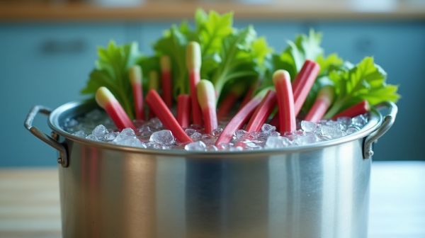 Comment congeler la rhubarbe et la conserver efficacement